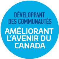 Développant des communautés. Améliorant l’avenir du Canada